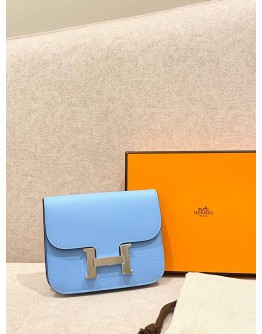 (UNUSED) YEAR 2023 HERMES CONSTANCE SLIM WALLET STAMP B 