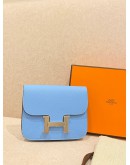 (UNUSED) YEAR 2023 HERMES CONSTANCE SLIM WALLET STAMP B 