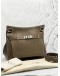 (LIKE NEW) HERMES JYPSIERE 34 ETOUPE CLEMENCE LEATHER WITH STRAP IN PALADIUM HARDWARE