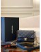 2024 MICROCHIP CHANEL TIMELESS BLACK QUILTED CAVIAR MULTI CHAIN FLAP BAG -FULL SET-