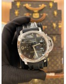 2017 PANERAI LUMINOR MARINA REF OP6816 BLACK DIAL 44MM AUTOMATIC WATCH