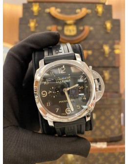 2017 PANERAI LUMINOR MARINA REF OP6816 BLACK DIAL 44MM AUTOMATIC WATCH