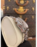 2021 LONGINES MASTER COLLECTION MOON FACE CHRONOGRAPH REF L2.673.4.78.6 WHITE DIAL 40MM AUTOMATIC WATCH 