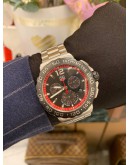 2014 TAG HEUER FORMULA 1 CHRONOGRAPH REF CAU1116 BLACK DIAL 42MM QUARTZ WATCH -FULL SET-