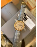 2024 RAYMOND WEIL TOCCATA REF 5485 ROSE GOLD DIAL 39MM QUARTZ WATCH -FULL SET-