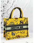 (LIKE NEW) 2022 CHRISTIAN DIOR PIXEL ZODIAC BOOK SMALL TOTE BAG 