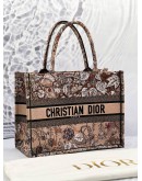 (LIKE NEW) 2022 CHRISTIAN DIOR POWER PINK JARDIN BOOK MEDIUM TOTE BAG 