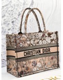 (LIKE NEW) 2022 CHRISTIAN DIOR POWER PINK JARDIN BOOK MEDIUM TOTE BAG 