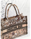 (LIKE NEW) 2022 CHRISTIAN DIOR POWER PINK JARDIN BOOK MEDIUM TOTE BAG 