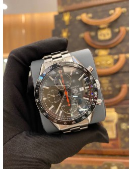 2016 TAG HEUER CARRERA CALIBRE 16 CHRONOGRAPH REF CV2014 BLACK DIAL 41MM AUTOMATIC WATCH -FULL SET-