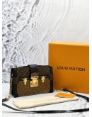 (LIKE NEW) MICROCHIP LOUIS VUITTON TRUNK CLUTCH -FULL SET- 