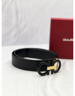 SALVATORE FERRAGAMO DONNA BELT SIZE 95 -FULL SET- 