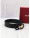SALVATORE FERRAGAMO DONNA BELT SIZE 95 -FULL SET- 