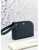SALVATORE FERRAGAMO GANCINI CLUTCH 