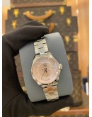 2013 TAG HEUER CARRERA LADY PINK MOTHER OF PEARL DIAMOND DIAL REF WV1417 27MM QUARTZ WATCH -FULL SET-