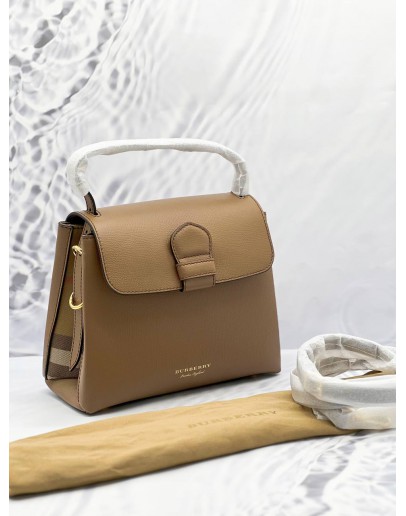 (BRAND NEW) BURBERRY CAMBERLEY CHECK CANVAS TOP HANDLE BAG WITH STRAP