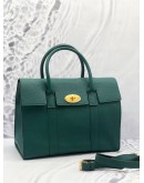 (UNUSED) MULBERRY BAYSWATER GRAIN LEATHER TOTE BAG WITH STRAP 