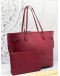 LOUIS VUITTON NEVERFULL MM WITH SMALL POUCH TOTE BAG IN EPI LEATHER 