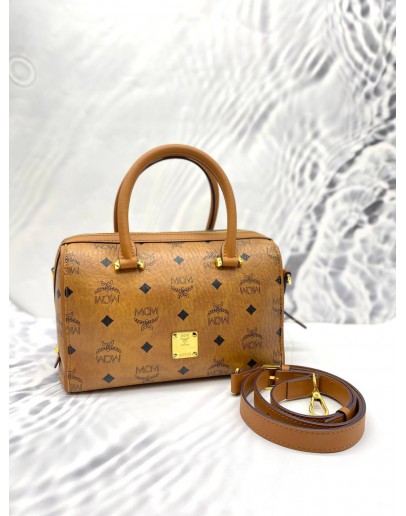 MCM BOSTON BAG IN VISETOS