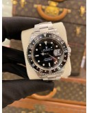 ROLEX GMT-MASTER REF 16700 BLACK DIAL 40MM AUTOMATIC WATCH