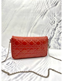 CHRISTIAN DIOR WOC IN RED PATENT
