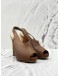 (RAYA SALE) BALLY HEELS IN BROWN CALFSKIN LEATHER SIZE 38.5