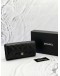 (LIKE NEW) CHANEL FLAP LONG WALLET BLACK CAVIAR LEATHER WITH GOLD HARDWARE 