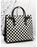 MICHAEL KORS CHECKERBOARD TOTE BAG WITH STRAP 