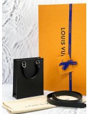 (LIKE NEW)  MICROCHIP LOUIS VUITTON PETIT SAC PLAT IN BLACK EPI LEATHER