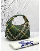 (LIKE NEW) BURBERRY MINI PEG DUFFLE BAG IN IVY 