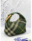(LIKE NEW) BURBERRY MINI PEG DUFFLE BAG IN IVY 