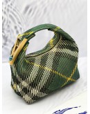 (LIKE NEW) BURBERRY MINI PEG DUFFLE BAG IN IVY 