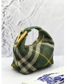 (LIKE NEW) BURBERRY MINI PEG DUFFLE BAG IN IVY 