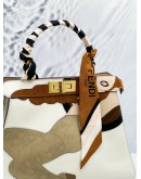 (LIKE NEW) FENDI PEEKABOO WHITE INLAY STOCKING GIRL 