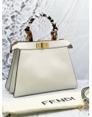 (LIKE NEW) FENDI PEEKABOO WHITE INLAY STOCKING GIRL 