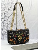 ALEXANDER MCQUEEN EVE OBSESSION SATCHEL CHAIN SHOULDER CROSSBODY BAG 