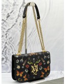 ALEXANDER MCQUEEN EVE OBSESSION SATCHEL CHAIN SHOULDER CROSSBODY BAG 