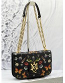 ALEXANDER MCQUEEN EVE OBSESSION SATCHEL CHAIN SHOULDER CROSSBODY BAG 