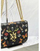 ALEXANDER MCQUEEN EVE OBSESSION SATCHEL CHAIN SHOULDER CROSSBODY BAG 
