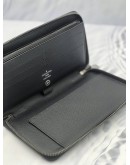 (LIKE NEW) LOUIS VUITTON MONOGRAM ECLIPSE FRAGMENT ZIPPY ORGANIZER WALLET 