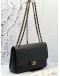 CHANEL JUMBO CLASSIC DOUBLE FLAP BLACK CAVIAR LEATHER GHW