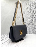 LOUIS VUITTON LOCK ME CHAIN BAG IN BLACK