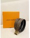 (UNUSED) LOUIS VUITTON M0570 BROWN MONOGRAM CANVAS BELT 