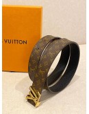 (UNUSED) LOUIS VUITTON M0570 BROWN MONOGRAM CANVAS BELT 