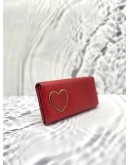 GUCCI MICROGUCCISSIMA CHAIN WALLET RED