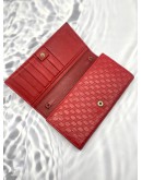 GUCCI MICROGUCCISSIMA CHAIN WALLET RED