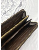 LOUIS VUITTON DAMIER EBENE CANVAS LONG ZIPPY WALLET