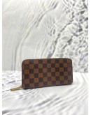 LOUIS VUITTON DAMIER EBENE CANVAS LONG ZIPPY WALLET