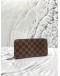 LOUIS VUITTON DAMIER EBENE CANVAS LONG ZIPPY WALLET