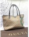 GUCCI JOY WEB TOTE MEDIUM SHOULDER BAG IN GG SUPREME CANVAS